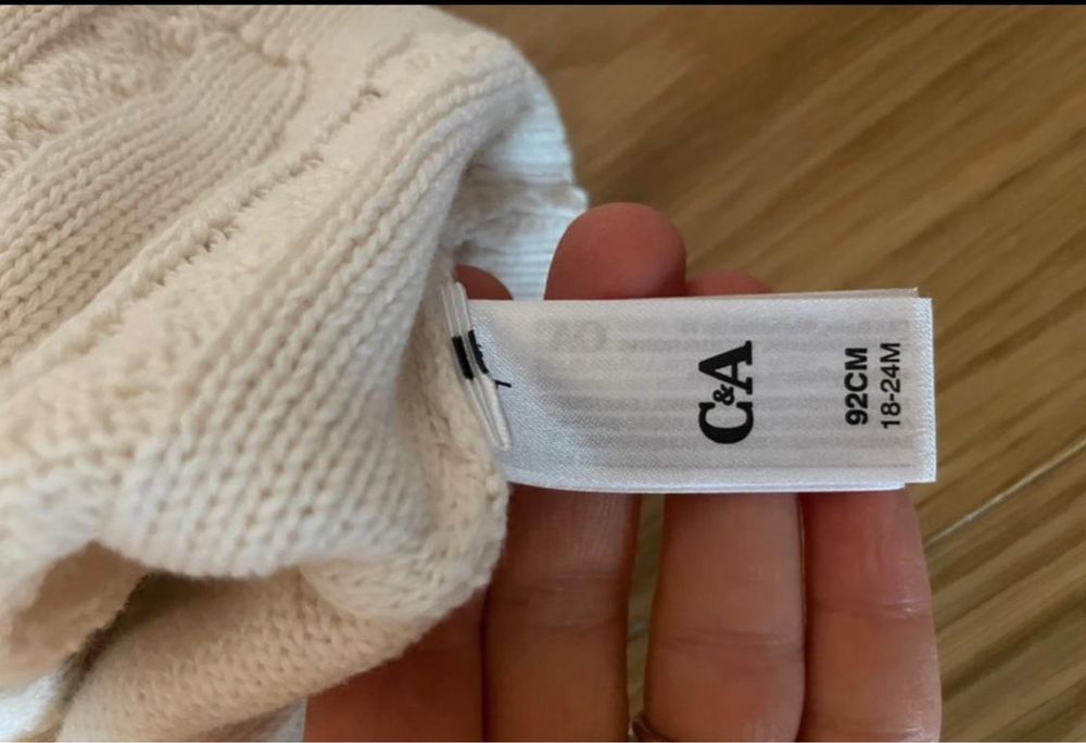 Cardigan nou C&A, 18-24 luni
