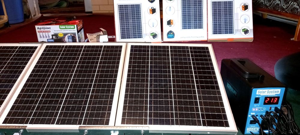 Солнечный панель мини станция на 500ватт