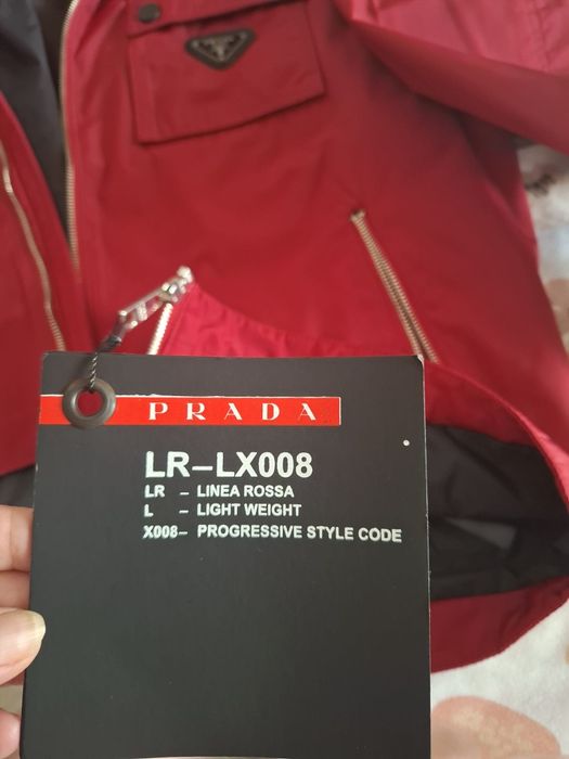 Jacheta Prada Linea Rossa