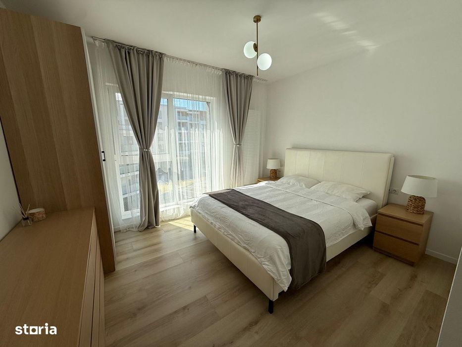 Str. Daliei - Ap. 3 camere, mobilat si utilat + 2 parcari