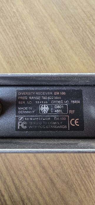 SENNHEISER EW 100 reciver microfon
