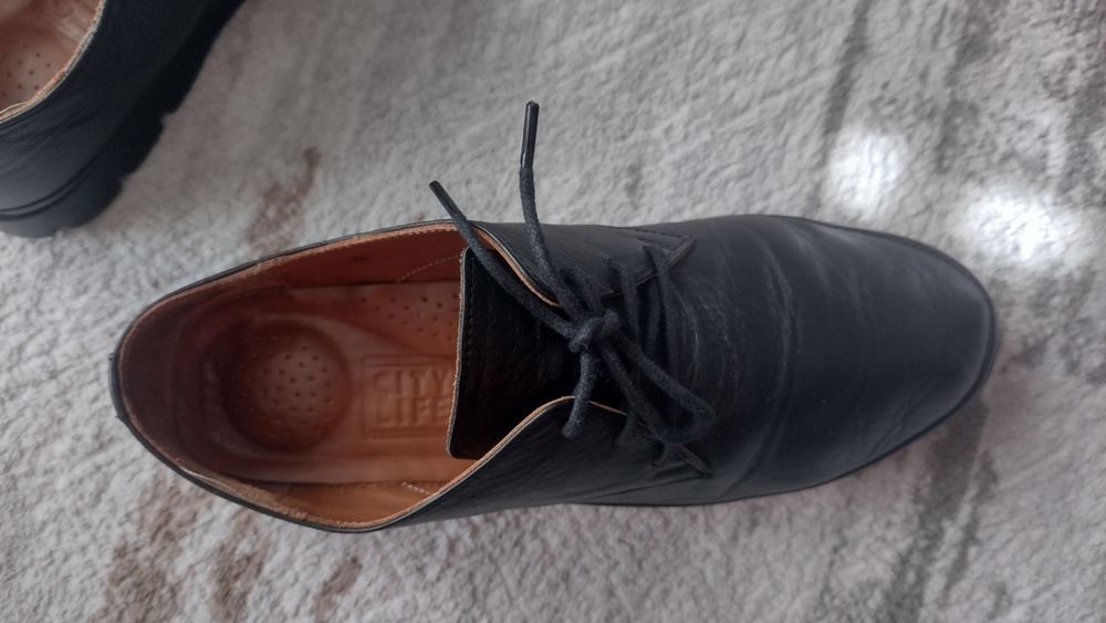 Дамски кожени обувки 39 нм