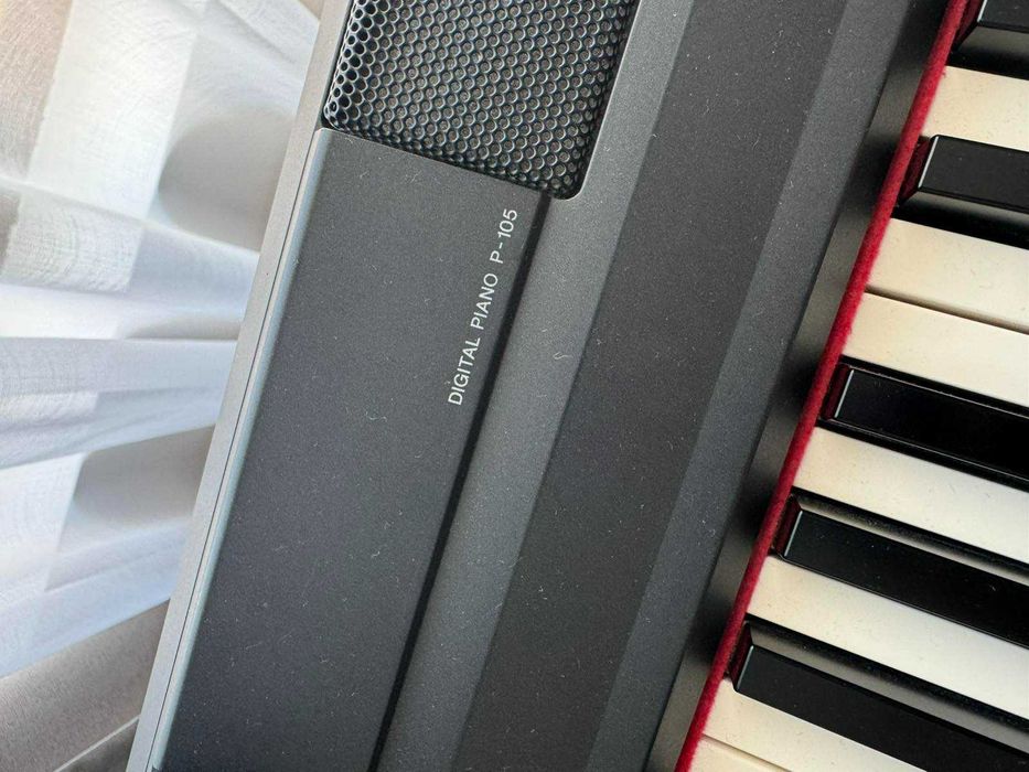 Дигитално пиано Yamaha P-105 Black, Ямаха, черен цвят, Бургас