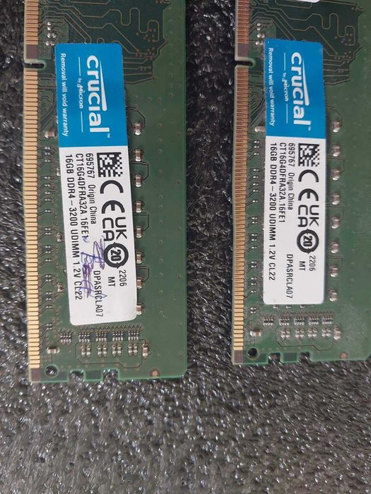 32GB 3200Mhz CL22 - DDR4 RAM памет