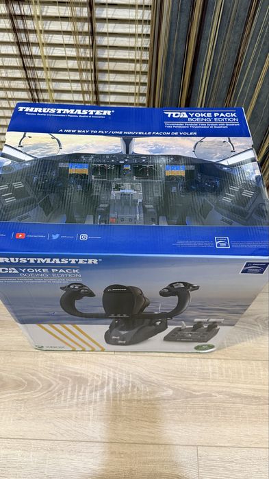 Trustmaster игровая приставка штурвал
