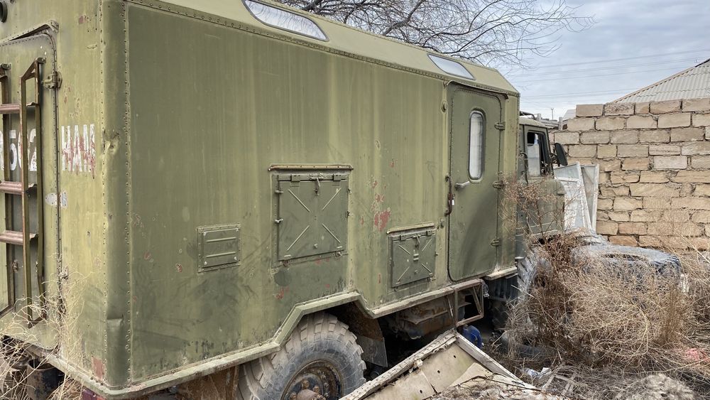 Газ-66 с кунгом, не на ходу