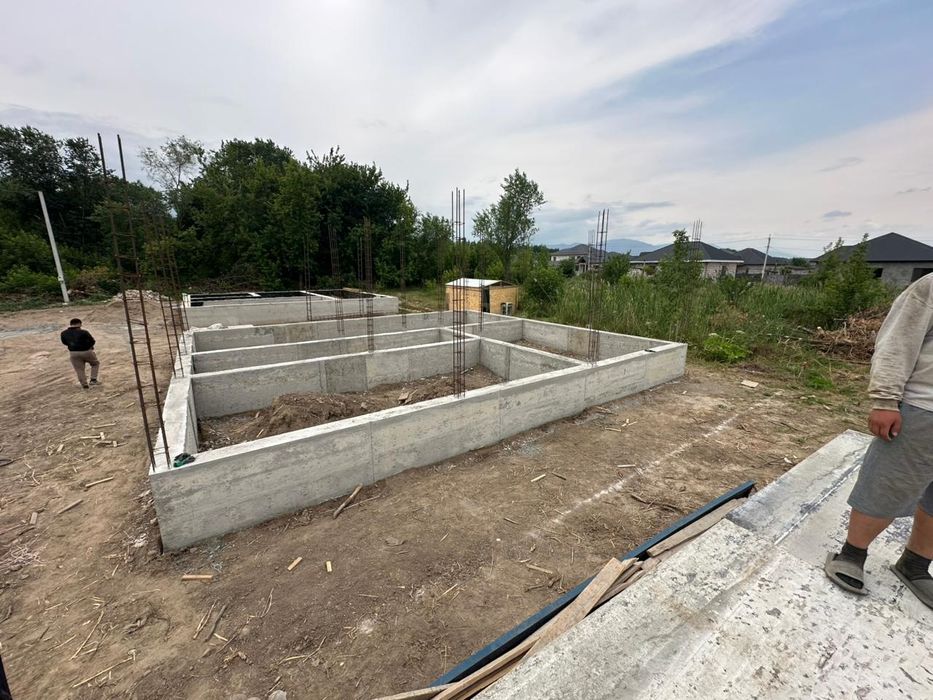 Заливаем фундамент