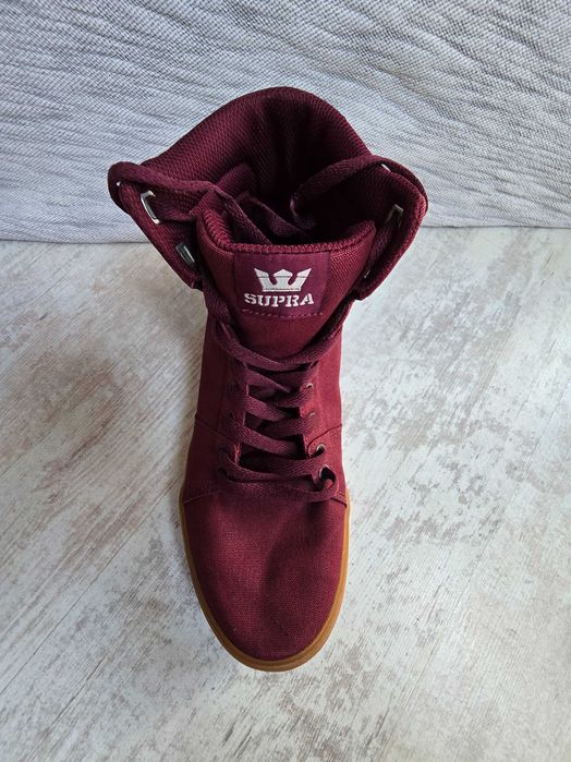Мъжки кецове Supra Vaider Burgundy