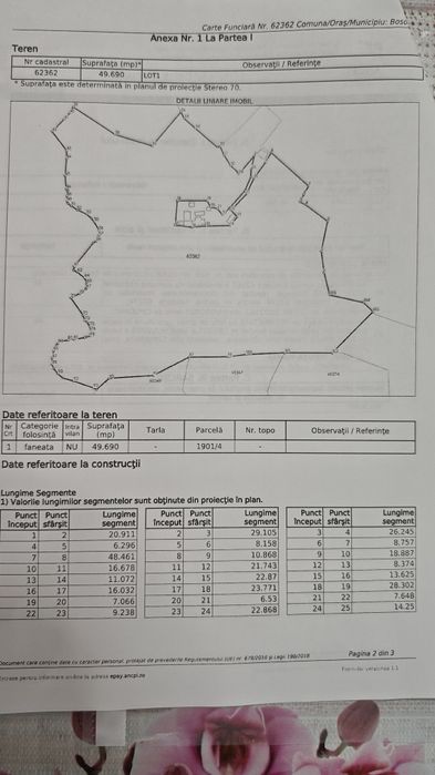 Vând casă locuibilă cu teren aferent  în Satul Alun(Comuna Boșorod)