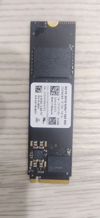 SSD M2 NVME 512 гб