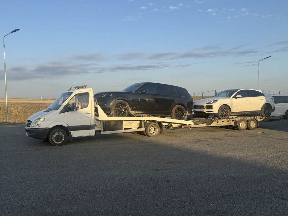 Эвакуатор с прицепом