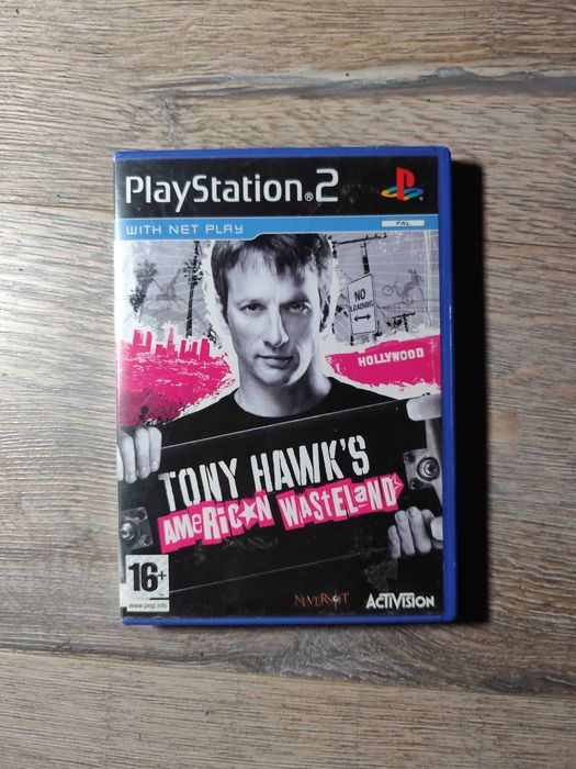 PS2 Tony Hawk’s American Wasteland оригинална PAL версия с книжка !