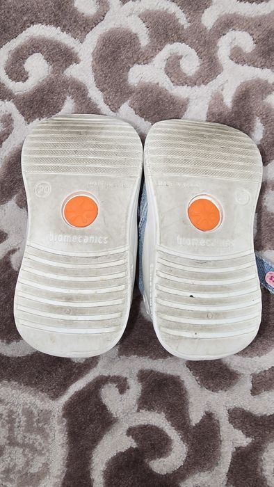 Marimea 20 Sandale copii fete din textil Biomecanics