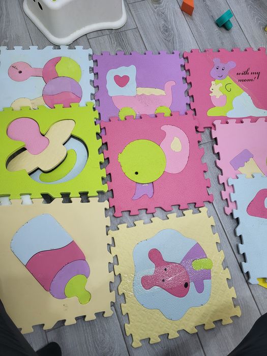 Детский коврик пазл