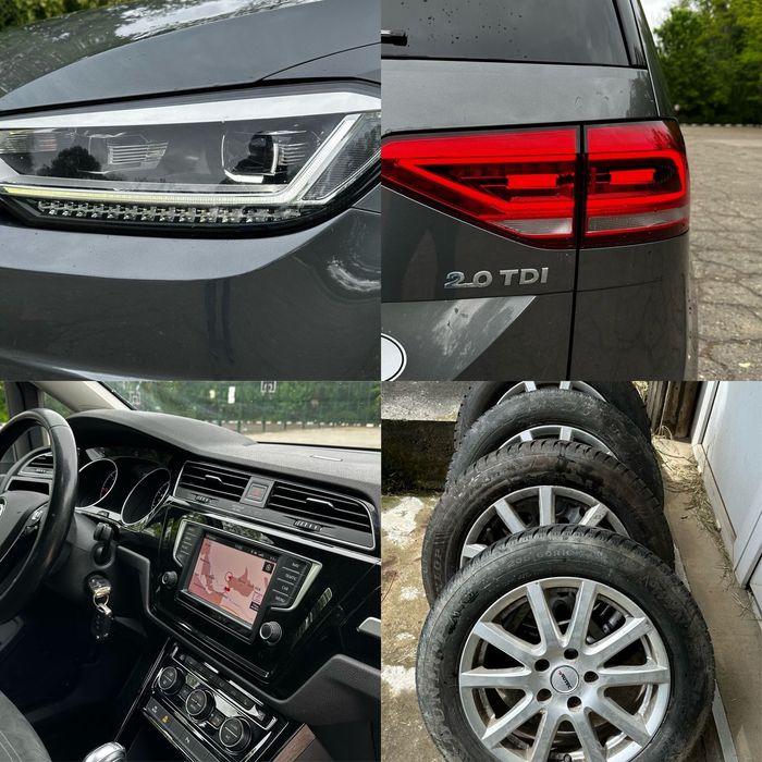 Volkswagen Touran 2.0 tdi-150cp-dsg-km 100% reali-highline