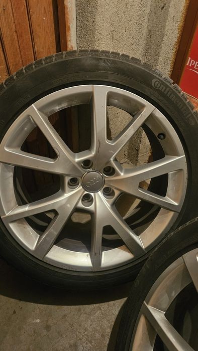 Продавам джанти 19 цола със зимни гуми от Ауди А7