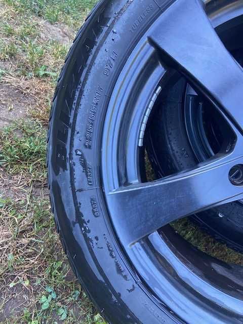 Jante Aliaj Dezent BMW cu anvelope iarna