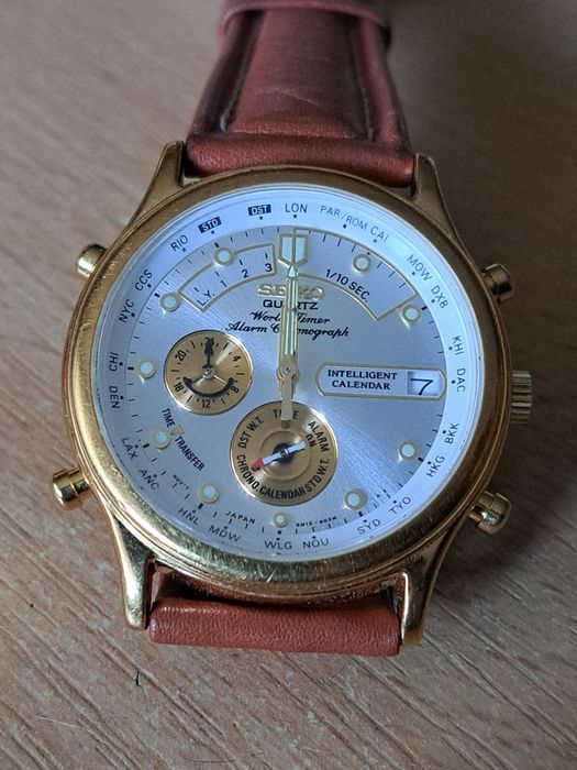 Ceas SEIKO 6M15 Word time