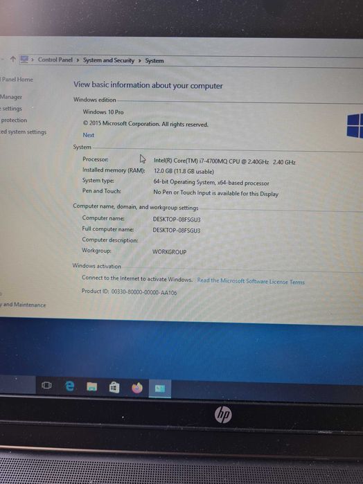 laptop hp z book