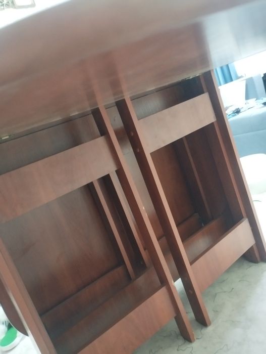 Стол книжка цвет орех