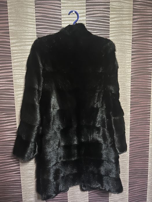 Шуба норковая теплая