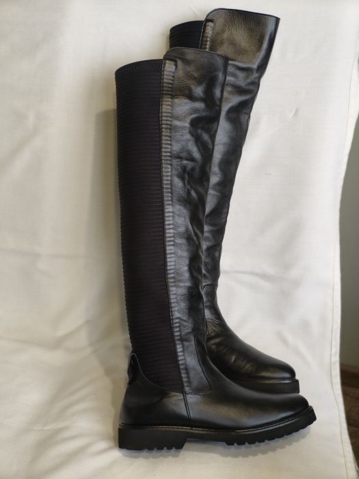 Ботуши естествена кожа, номер 40