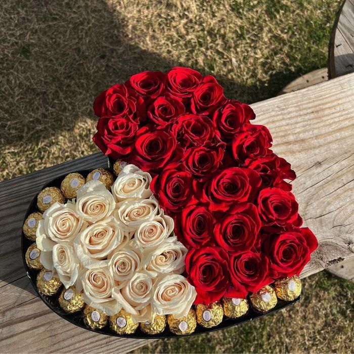 Подарки 8 марта/14 февраля/девушке/ киндер букет/101 причина