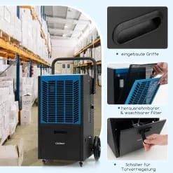 Dezumidificator profesional duce 400 metri patrati