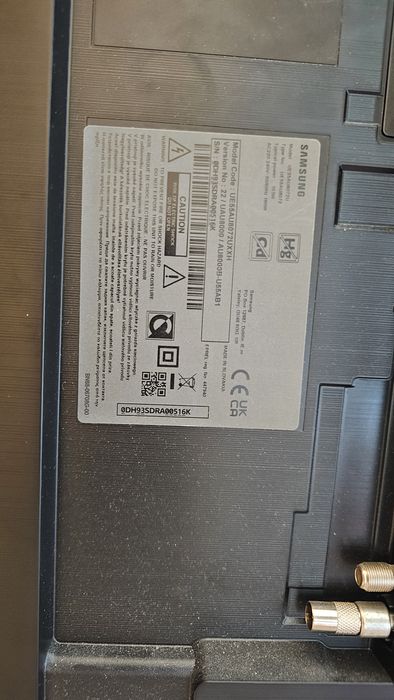 TV Samsung Smart 4K UHD 139 cm (55”)