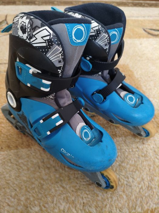 Role marimea 32-34, Decathlon Oxelo Play 5 + Husa