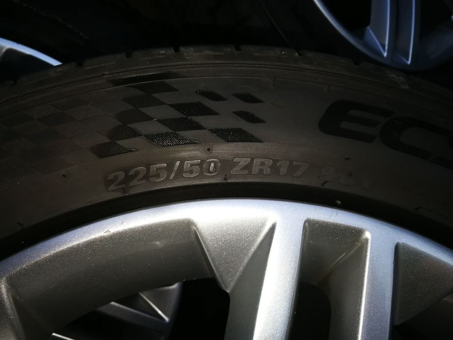 4 jante + cauciucuri noi  opel vectra c
