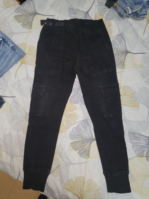 Карго панталон черен