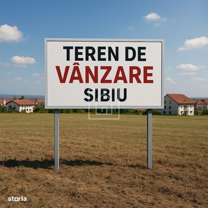 Teren industrial premium Zona Vest Sibiu 20547 mp POT 70% CUT2,4