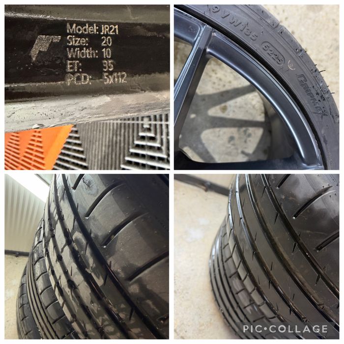 Джанти JR JR21 20" 5x112, ET35, 10J, 72,6 с гуми