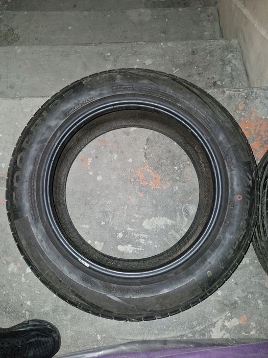4 броя железни джанти за VW групата + 2 броя летни гуми 205 / 55 R 16