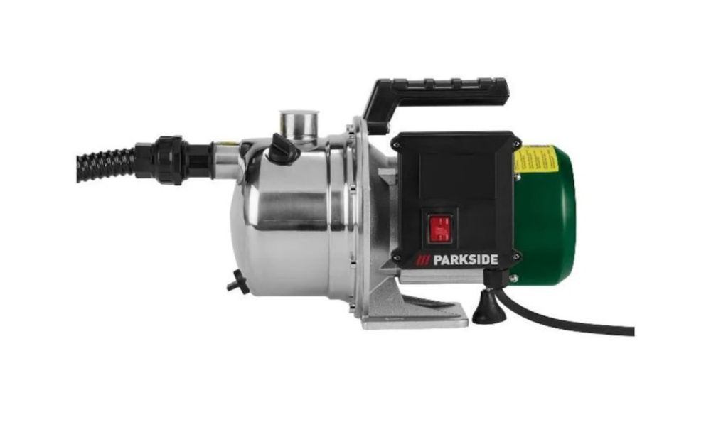 Set pompa de gradina Parkside PEGP 1100, otel inoxidabil, 1100W, 460