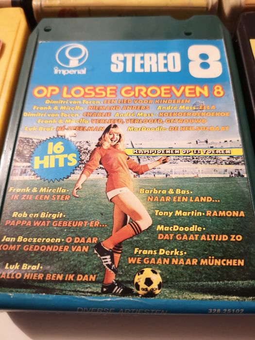 Casete 8 Track cas/mag