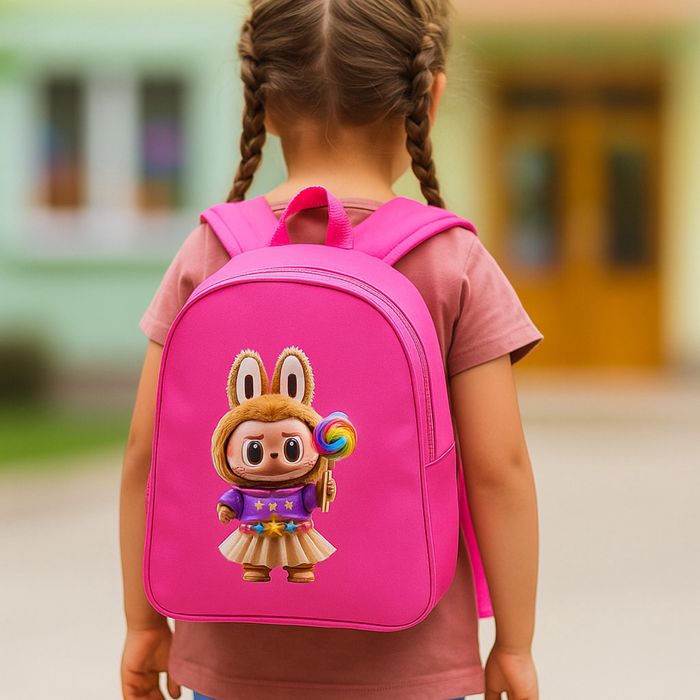 Пъстри детски ранички LABUBU