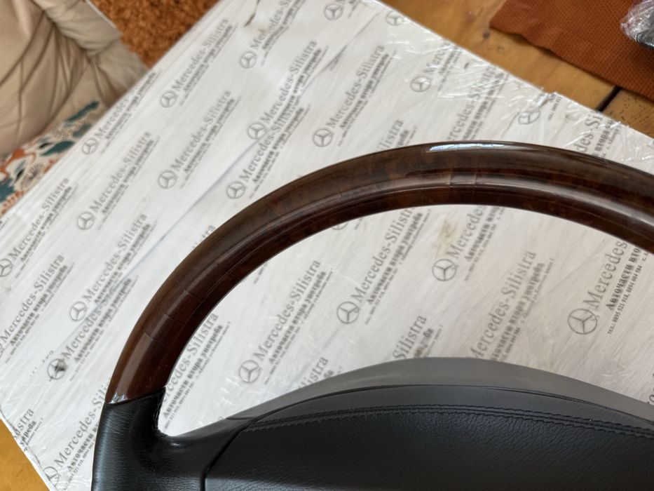 Махагонов волан черен за Мерцедес Ес/ ЦЛ W220/215 Mercedes mahagon