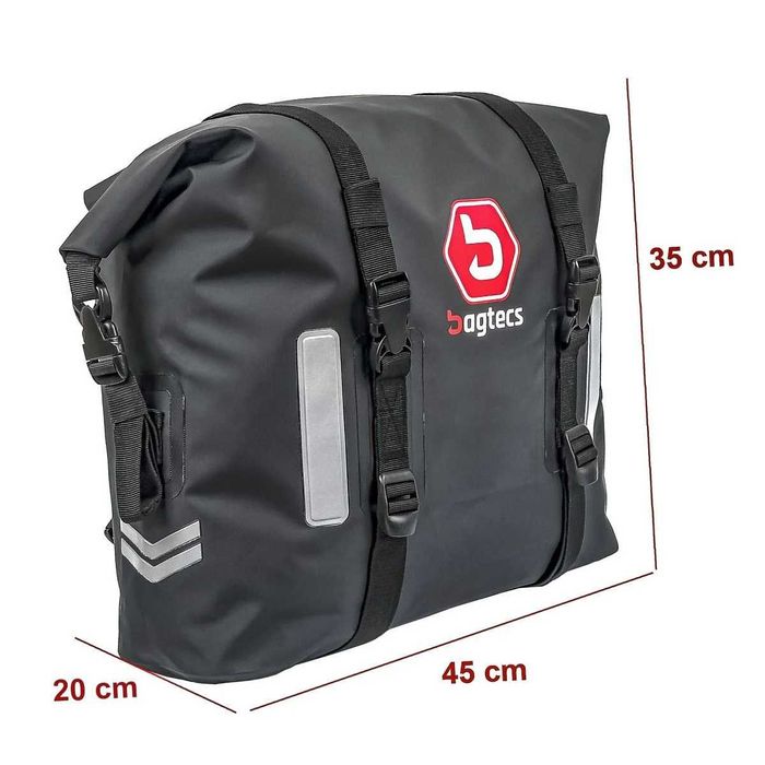 Genti moto laterale impermeabile Bagtecs WP8 2x30L