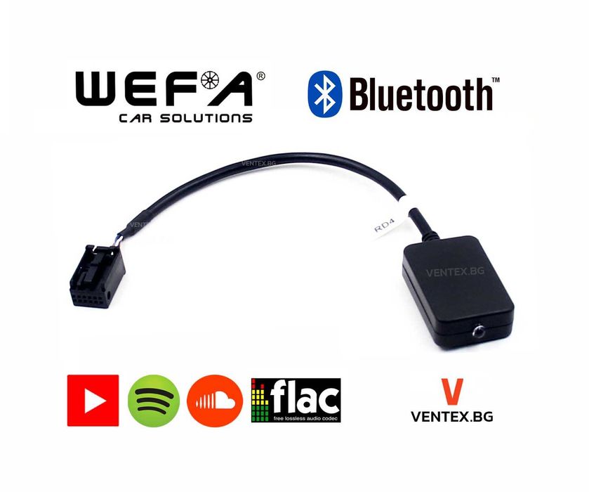 Bluetooth адаптер за Peugeot след 2004 блутут за пежо WEFA чейнджър