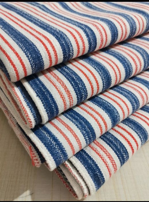 Set 4 draperii dungi