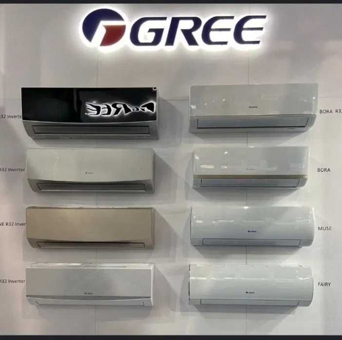 Кондиционер Gree  Гарантия Inverter.
