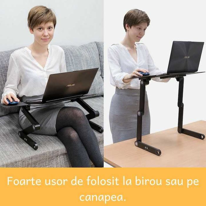 suport laptop ajustabil