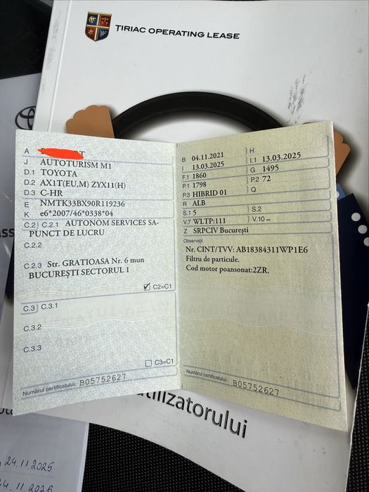 Toyota C-HR Hibrid 1.8 facelift