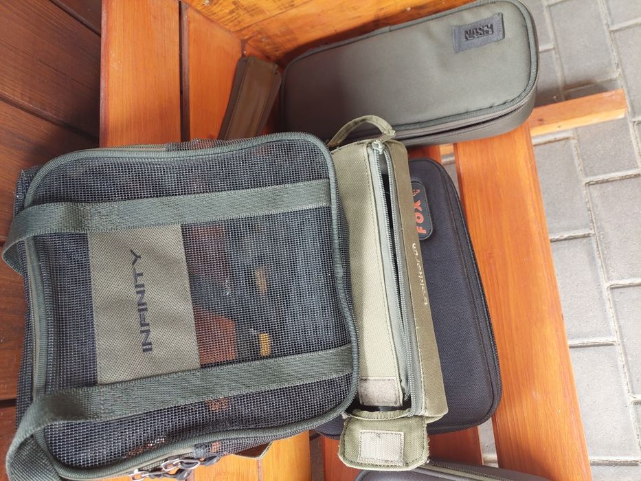 Huse tamburi/mulinete, penare swingere: fox mk2, nash, daiwa infinity, trakker, gardner