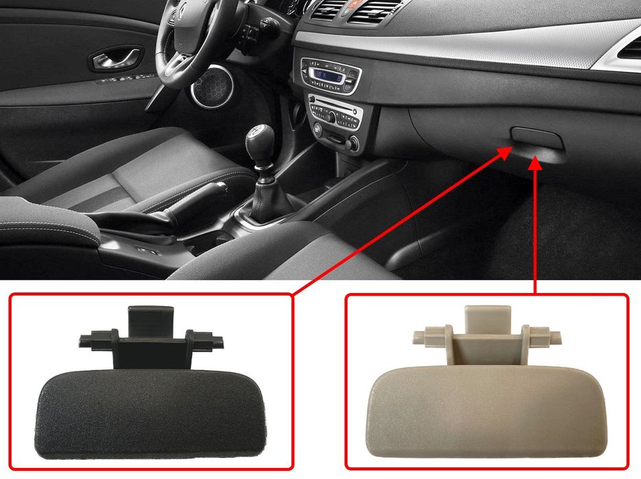 Дръжка за жабка на Renault Fluence - Renault Megane 3
