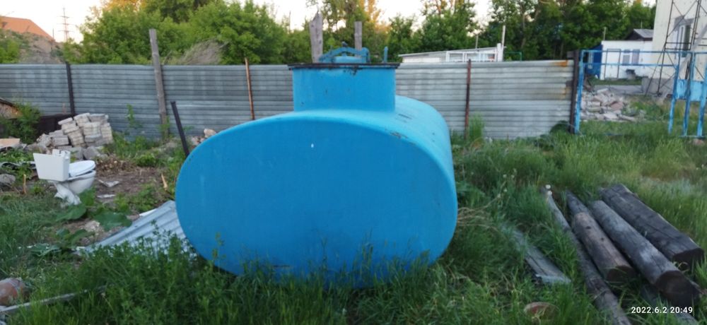 Бочка для воды металлическая