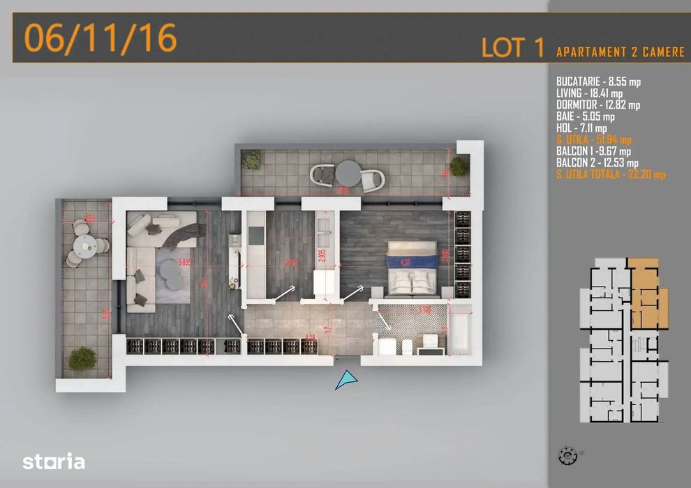 Apartament 2 Camere Decomandat Theodor Pallady 15 Min Metrou N Teclu