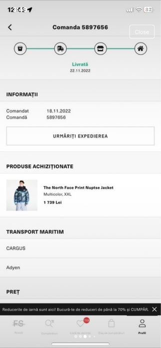 The North Face Puffer Jacket BLUE/WHITE/BLACK